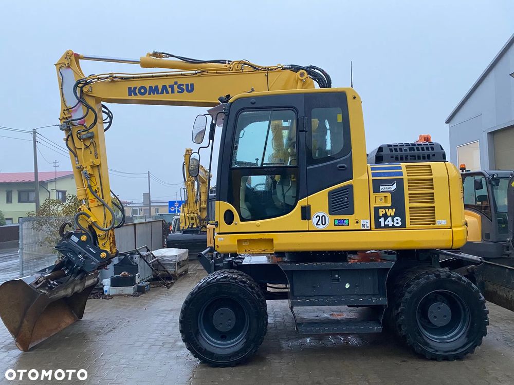 Komatsu PW148 -8, 2015 ROK, KRÓTKI TYŁ, Z NIEMIEC, SERWISOWANA W KOMATSU - 2