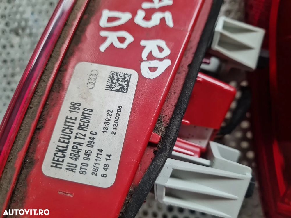Stopuri Lampa Stop Tripla Stanga Dreapta Haion Hayon Audi A5 Facelift 2.0 Tdi Euro 5 Motor CJC Cuti - 6