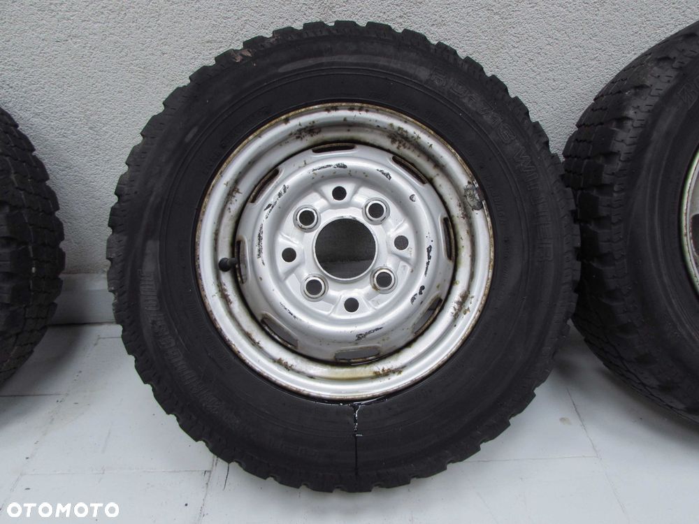 PIAGGIO PORTER HIJET QUARGO 04-16 KOLO FELGA STALOWA 4X110 4H12 155R12 - 9