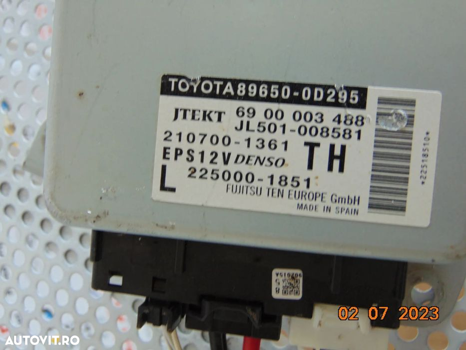 calculator Directie Toyota Yaris 3 dupa 2014 ecu directie yaris p13 de - 2