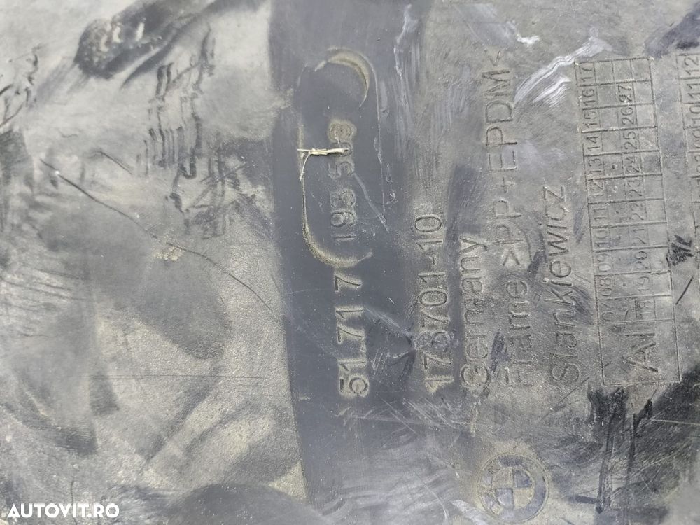 Carenaj roata fata 173701-10 5171719350 BMW Seria 5 E60/E61 [2003 - 2 - 2