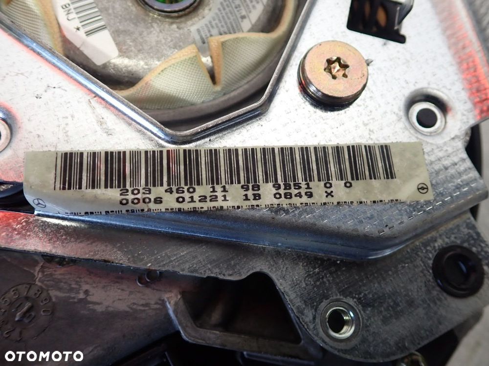 PODUSZKA KIEROWCY MERCEDES W203 C180 - 6