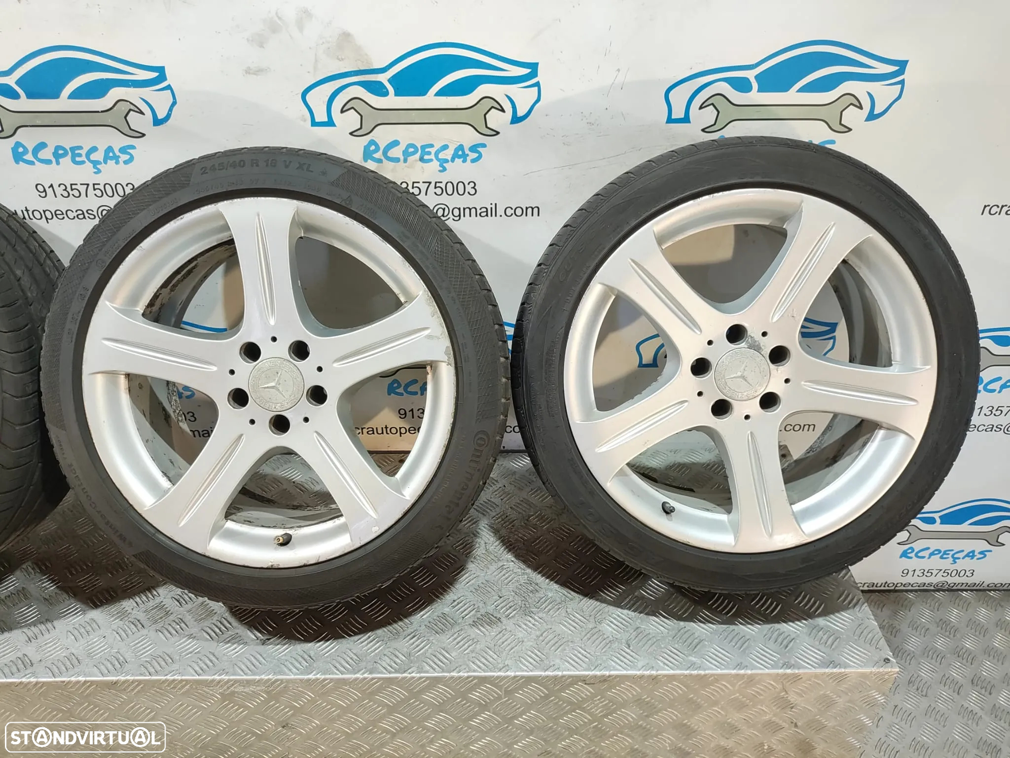 Jantes 18 Originais Mercedes Benz CLS W219 8.5J ET28 5x112 - 5