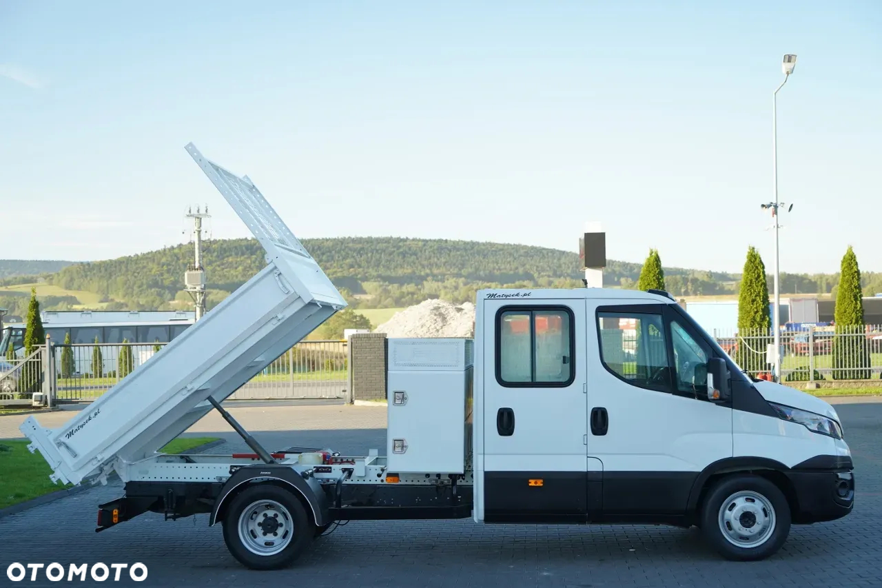 Iveco DAILY 35-150 / BRYGADOWKA / WYWROTKA – 2,4 M / BLIŹNIAK / SKRZYNIA NARZĘDZIOWA / SPROWADZONY / PO KONTRAKCIE SERWISOWYM - 9