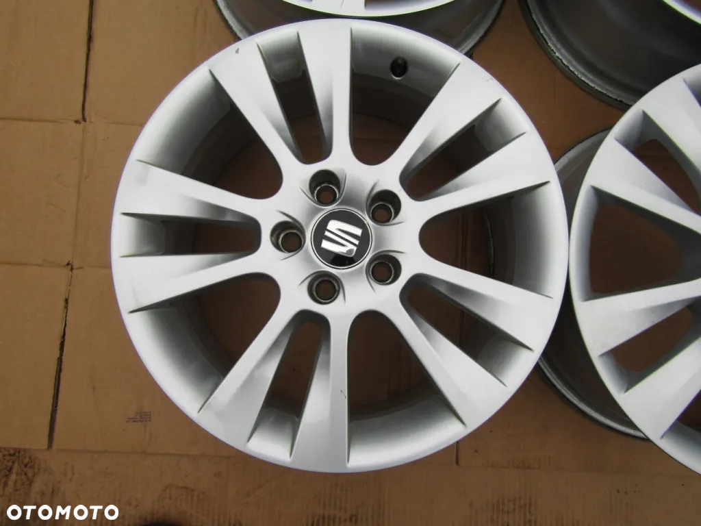 4x Felgi 17 Seat Leon Tarraco Ateca Toledo Skoda Octavia III IV 5x112 ET39 - 8