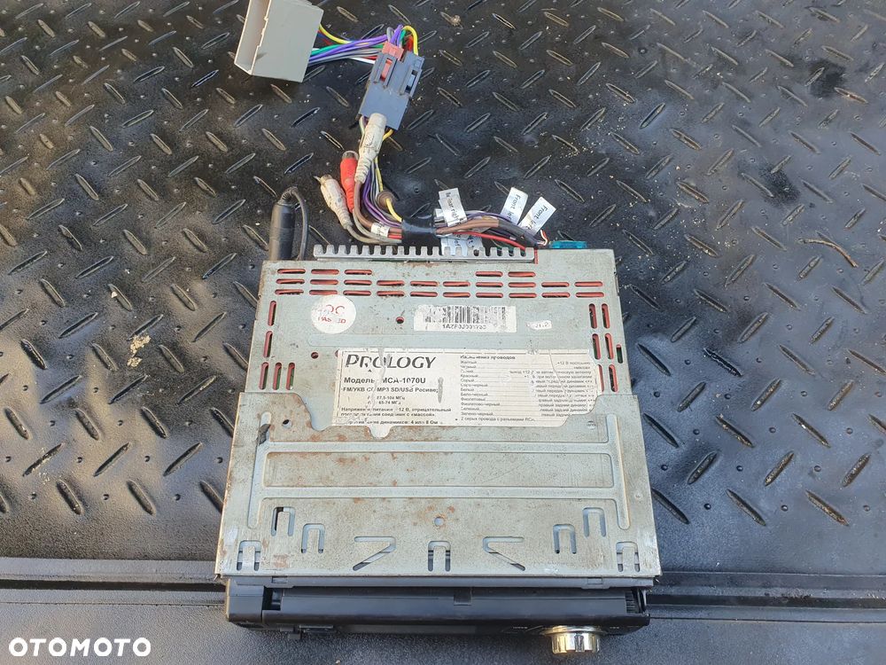 PROLOGY MCA-1070U cd/mp3 RADIO SAMOCHODOWE - 4