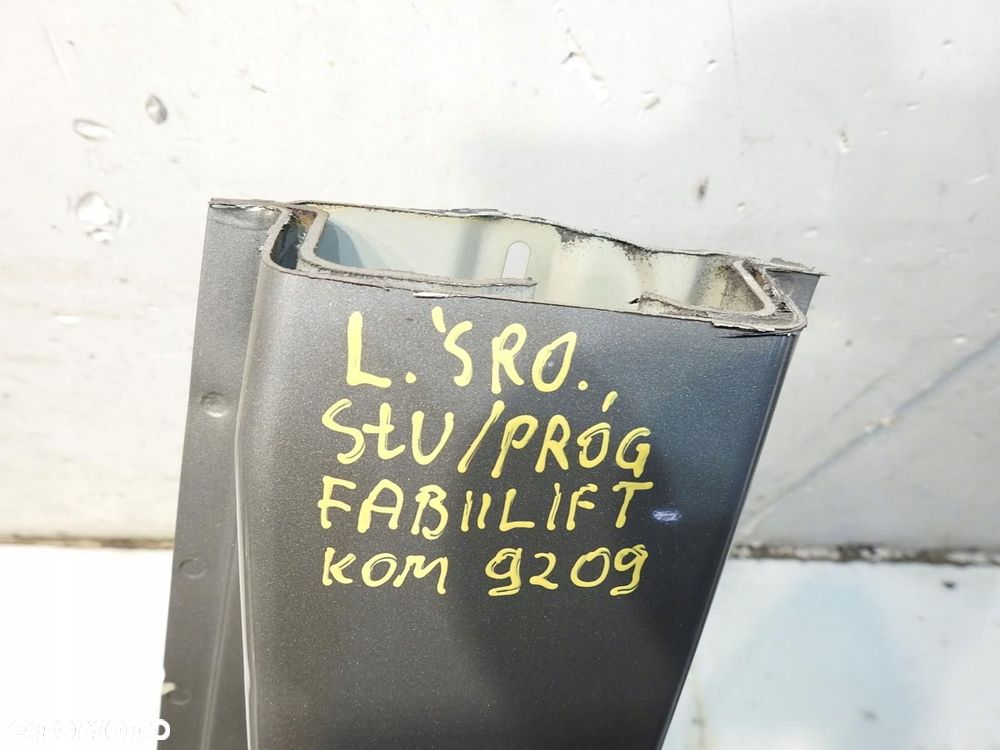 PRÓG SŁUPEK LEWY TYŁ 9209 SKODA FABIA II KOMBI - 2