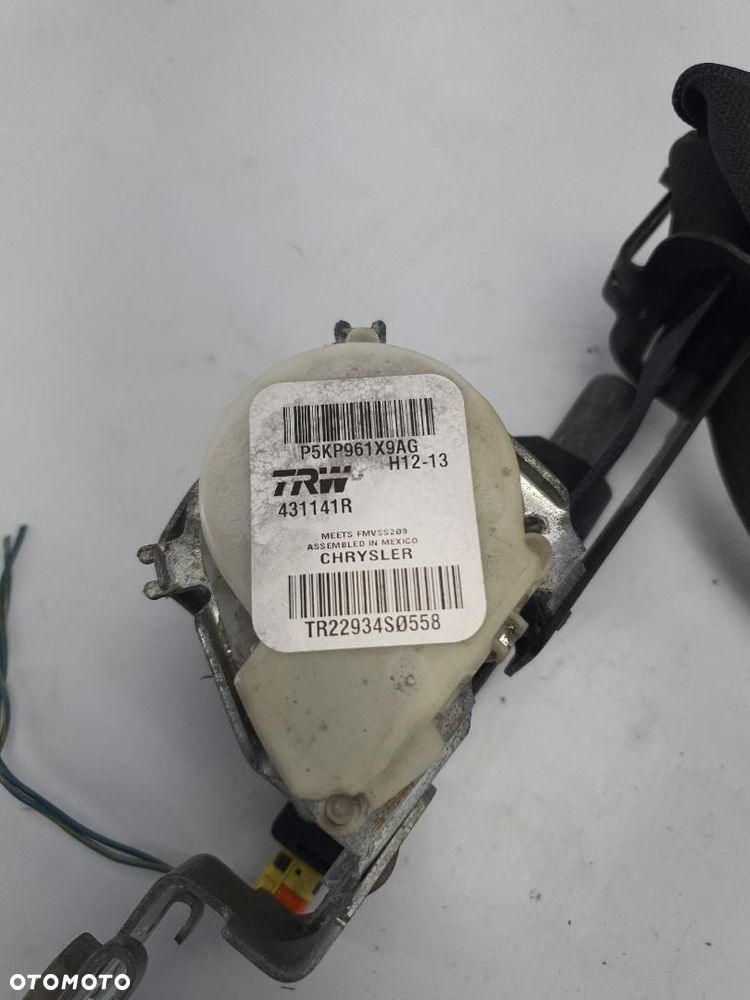 PAS BEZPIECZEŃSTWA PRAWY NAPINACZ  DODGE RAM IV 2012 P34031946 - 2