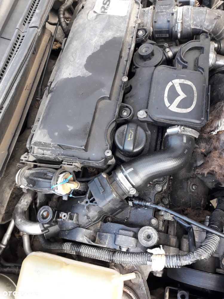 Mazda 2 02-07  DY Silnik 1.4 Citd hdi  igła 178 tyś  wtryski turbina alternator pompa belka felga - 4