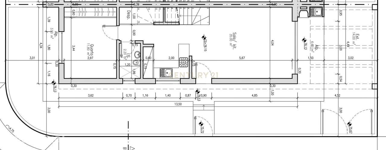 Moradia em construção com arquitetura contemporânea - Grande imagem: 4/16