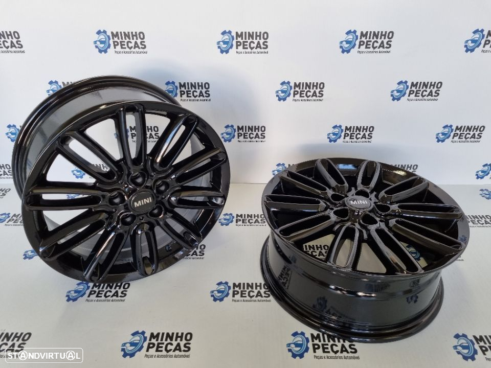 Jantes Mini Tentacle Spoke 500 em 17" (5x112) Preto Brilho - 5