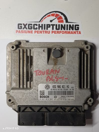 ECU Calculator motor VW Touran/Golf5 1.9 TDI 03G906021MG 03G906056J - 1