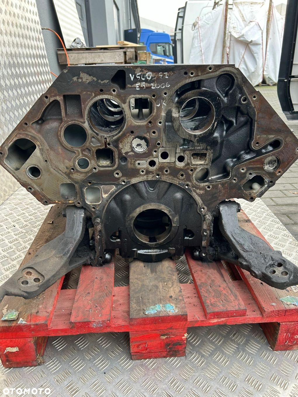 BLOK SILNIKA SCANIA R 500 560 580 620 V8 PDE 2007 ROK - 3