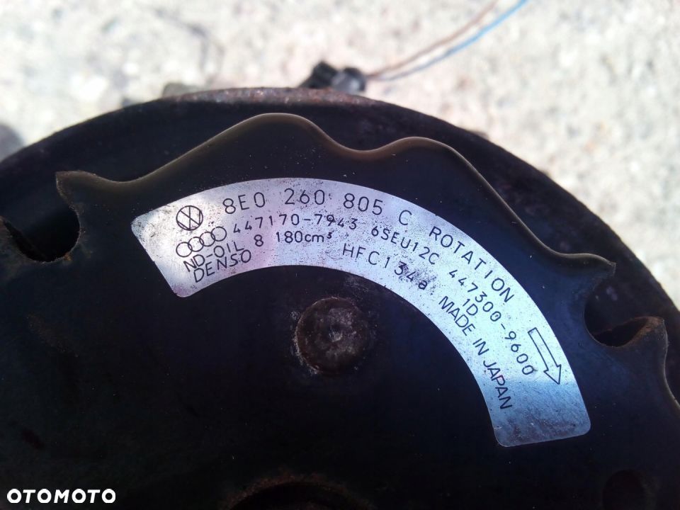 AUDI A4 B6 2.5 SPRĘŻARKA KLIMATYZACJI 8E0260805C - 5