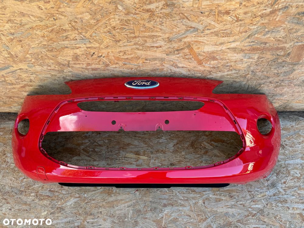 ZDERZAK PRZÓD PRZEDNI FORD KA MK2 II 2 08+ CZERWONY 735435897 ORYGINAŁ - 1