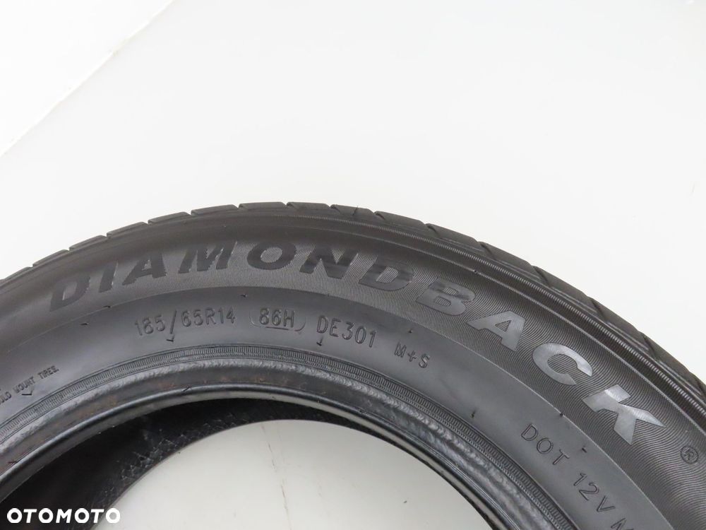 2x 185/65R14 OPONY LETNIE UŻYWANE DiamondBack Dem 11 86H - 4