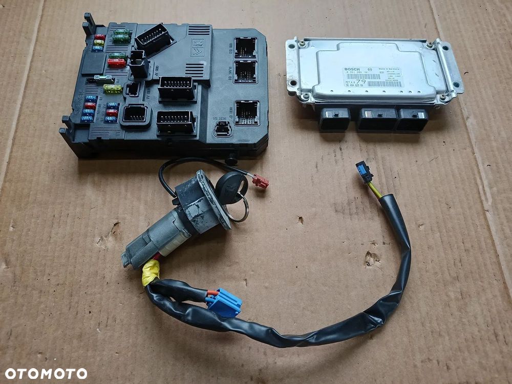 206 CC zestaw startowy komputer 1,6 16V automat 206CC Peugeot - 1