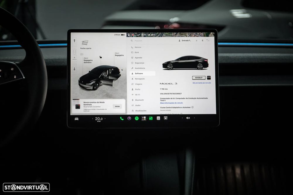 Tesla Model 3 Tração Traseira Premium - 12