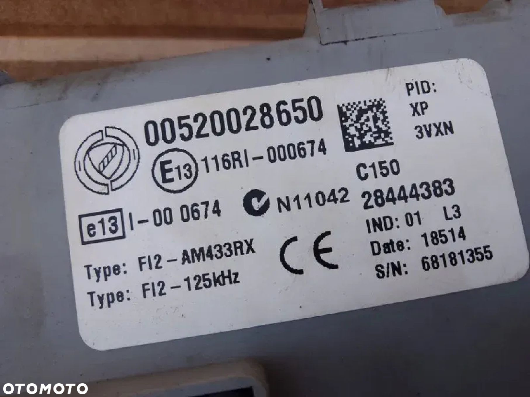 Moduł BSI Sterownik Combo D Doblo II 14r 00520028650 - 3