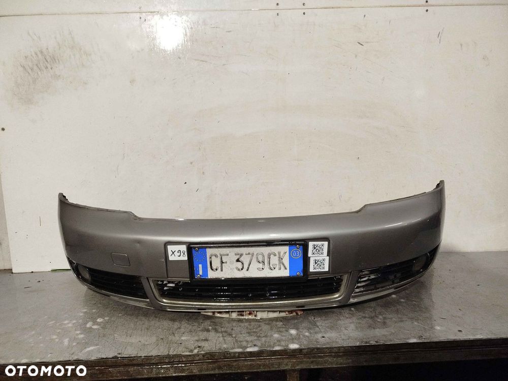 + ZDERZAK PRZÓD PRZEDNI AUDI A4 B6 LY7Q SZARY HALOGENY - 1