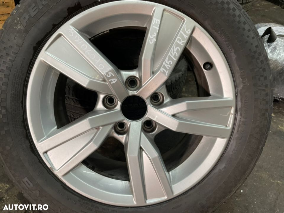 Janta aliaj AUDI A4 B9 an 2016-2021 cu cauciuc 215/55R16 se vinde la bucata - 2