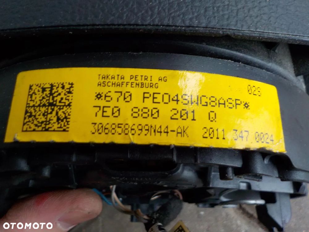 VW T5 LIFT AIRBAG PODUSZKA KIEROWCY 7E0880201Q - 4