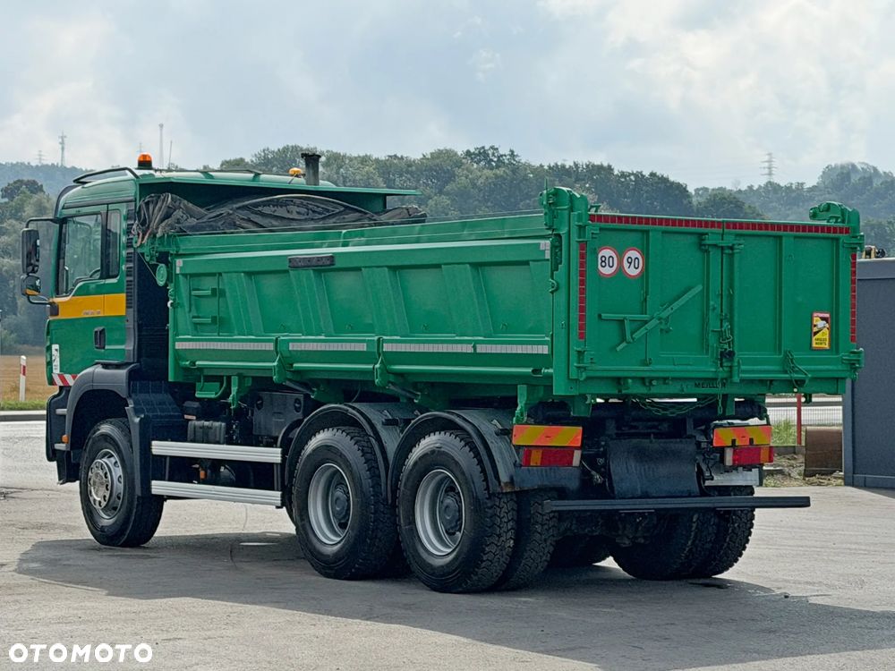 MAN TGA 33.350 * WYWROTKA 5,20 m + BORDMATIC * 6x4 * STAN BDB - 9