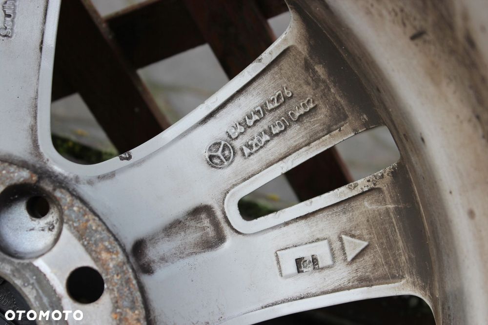 Felga Koło Aluminiowe Mercedes c-klasa W204 225/45 R17 A2044010402 ET47 - 8