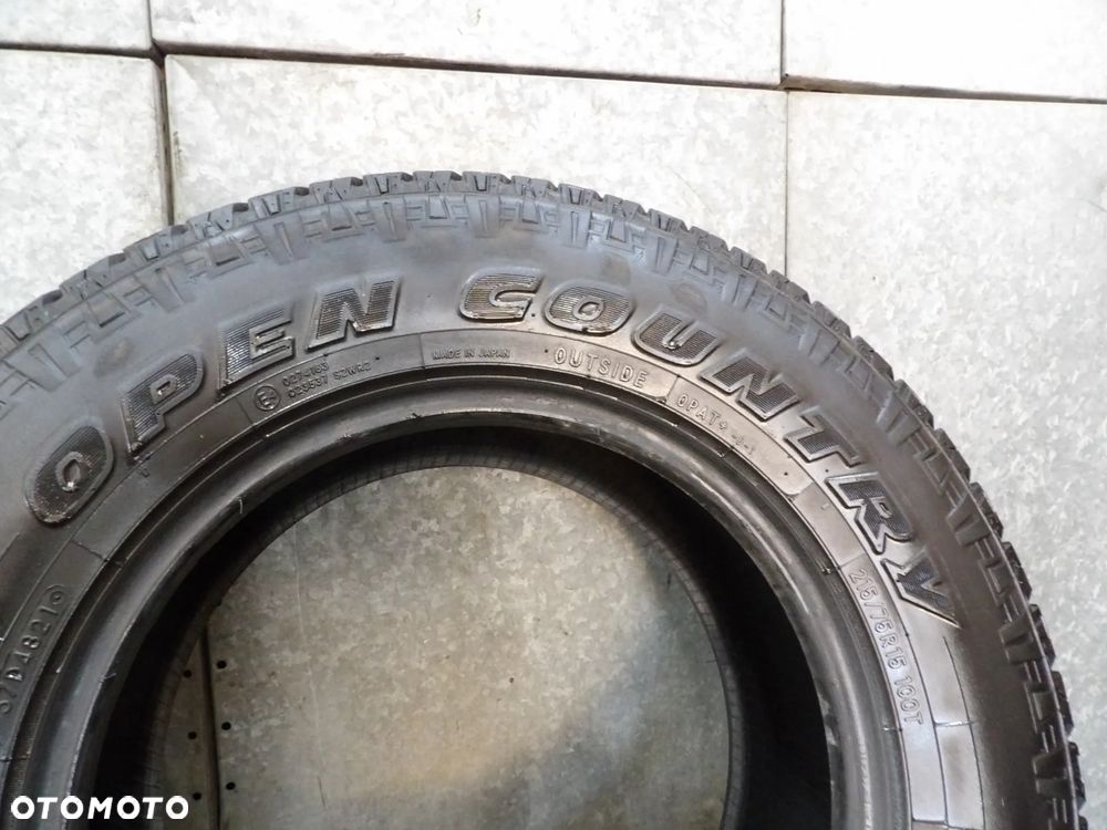 OPONY CAŁOROCZNE TOYO OPEN COUNTRY A/T PLUS 215/75/15 - 5