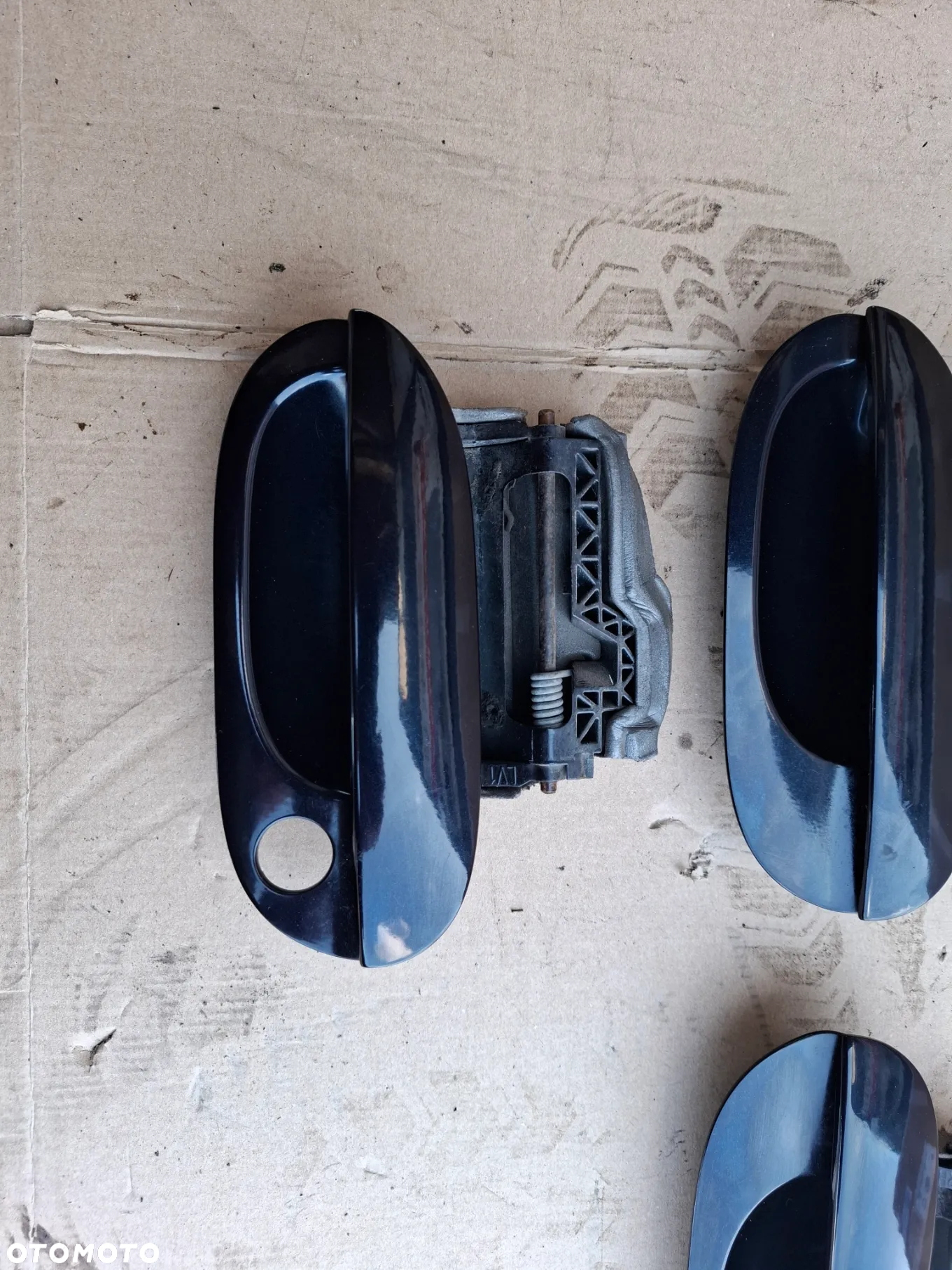 BMW E39 KLAMKA ZEWNĘTRZNA LEWA PRAWA PRZÓD TYŁ PRZEDNIA TYLNIA CARBONSCHWARZ - 3