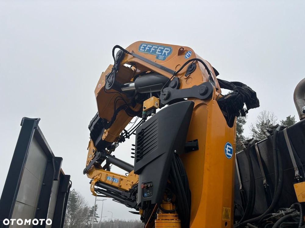 MAN TGS 35.440 8x6H EFFER 1355 Fly Jib Wciągarka HDS Żuraw - 15