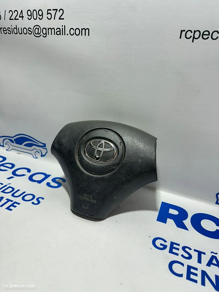 .Airbag Volante Condutor Original Toyota Corolla Yaris Prius 8420503 2000 - 2009 - 4