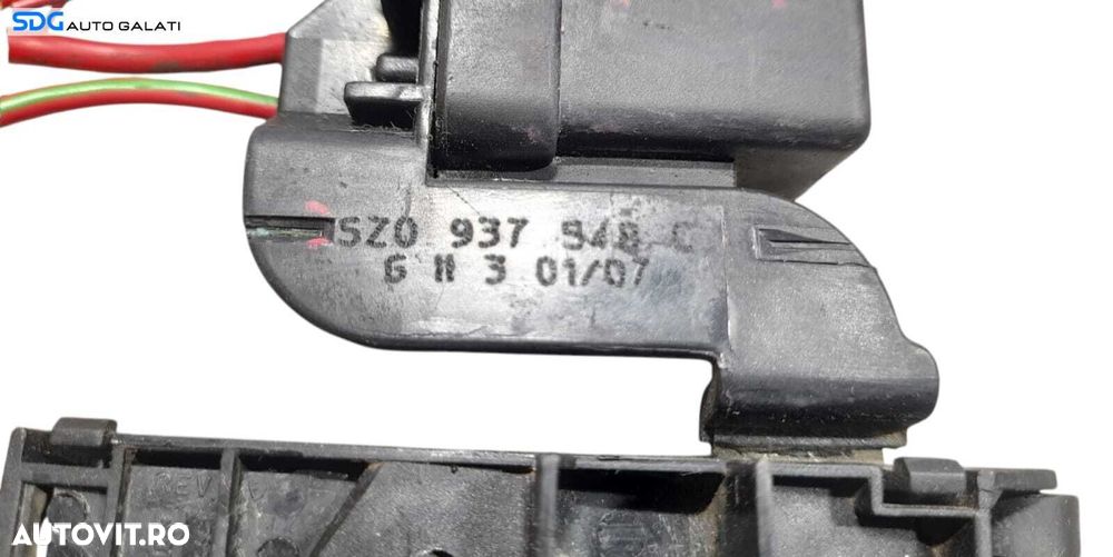 Tablou Sigurante Borna Baterie Acumulator Skoda Octavia 2001 - 2010 Cod 5Z0937548C [N0538] - 7