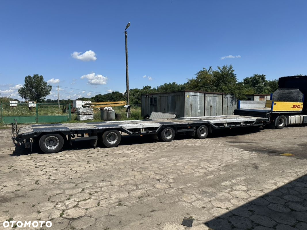 Meusburger Nooteboom MTS4 4 osie ład 46Ton niskopodwozie zagłebiane - 24