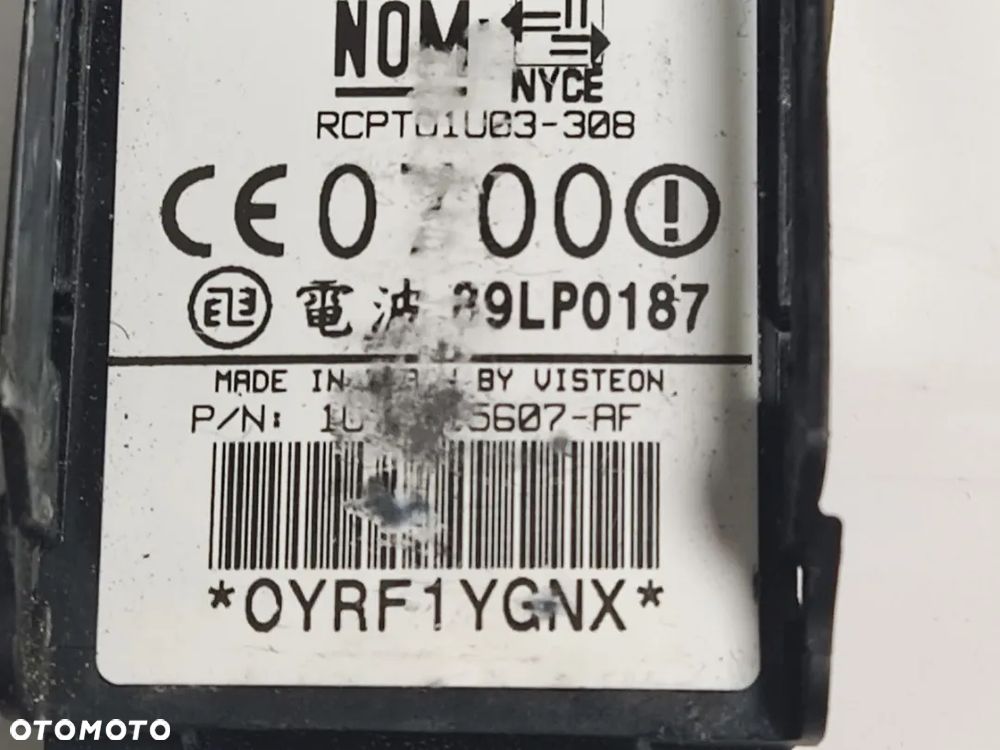 TOYOTA YARIS 1.4D 02-05r Francja Kluczyk Sterownik Silnika Immobilizer - 8