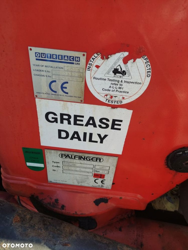 Żuraw HDS manipulator Palfinger PK15500 - 8