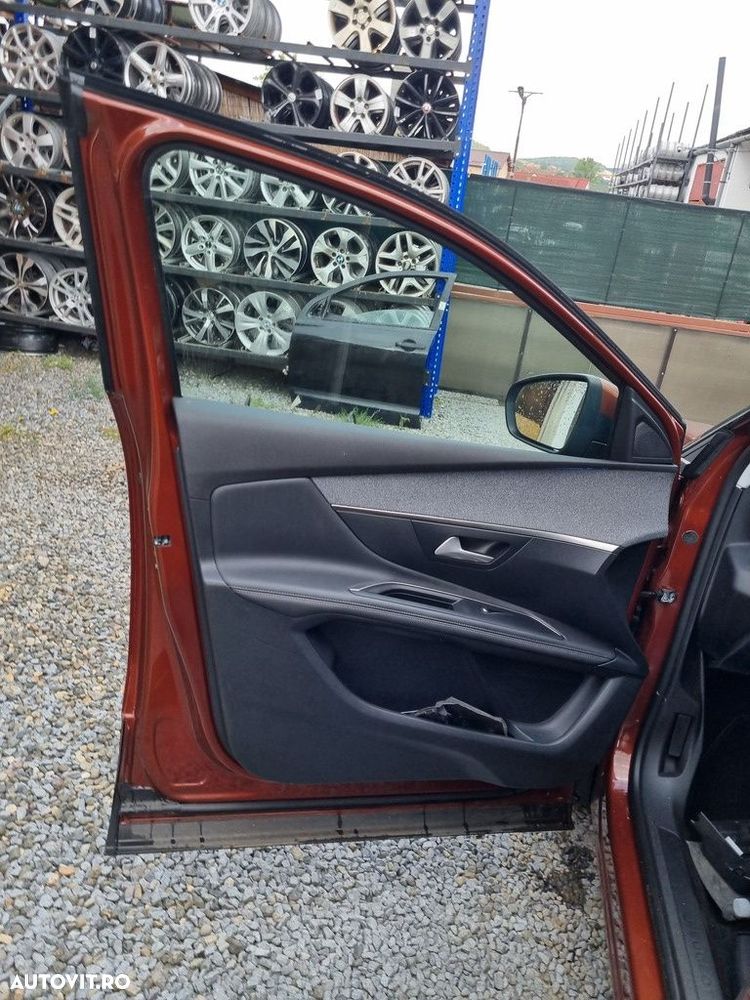 Usa Stanga Fata Peugeot 3008 II 2016 - 2020 SUV 4 Usi Copper Braun Perleffekt ELG (1316) - 2