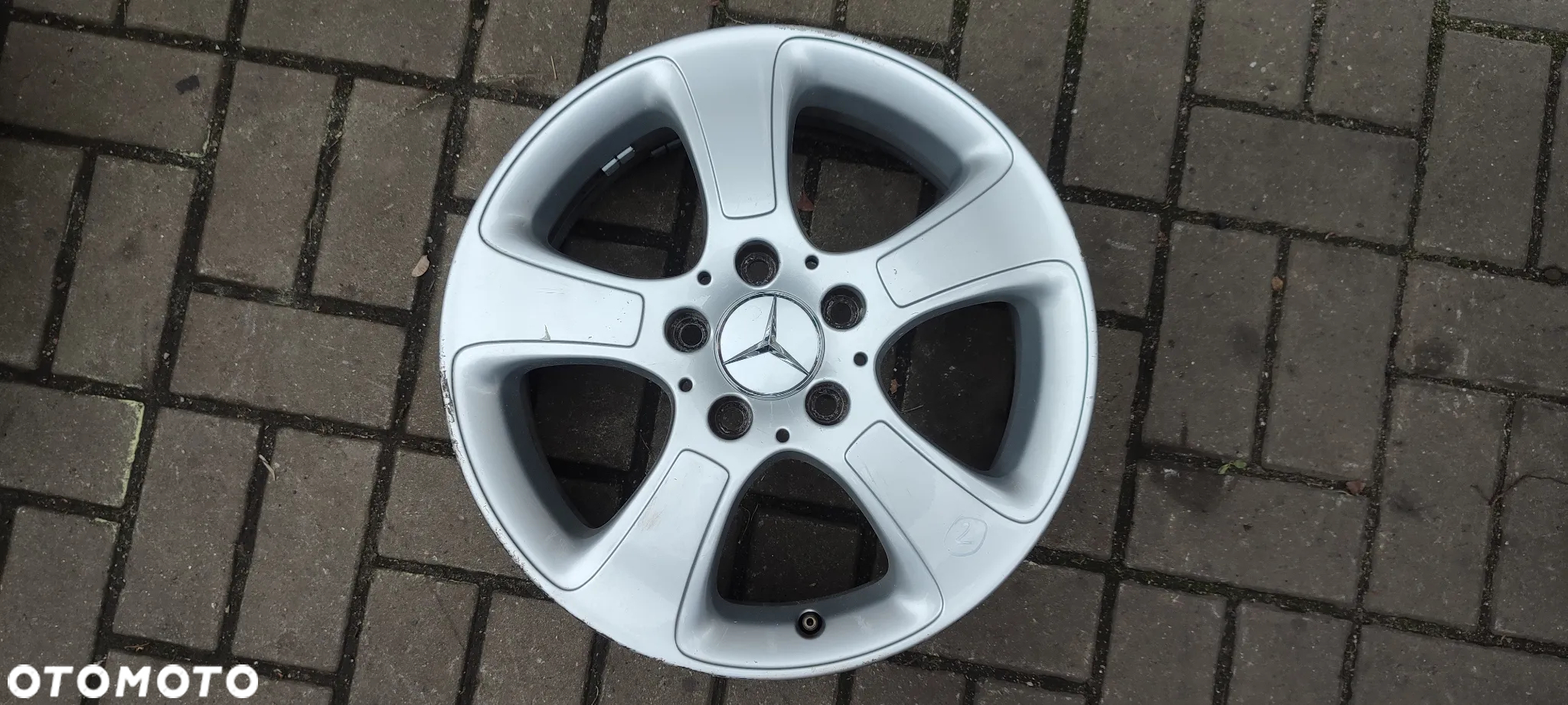 FELGI ALUMINIOWE 1694011002 5x112 6JxX16 CALI ET46 RONAL MERCEDES A KLASA 4 SZTUKI KOMPLET - 2