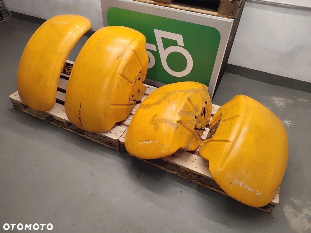 Komplet błotników stelaże JCB 540-70 - 6