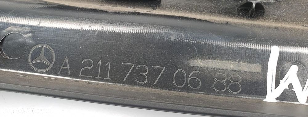OSŁONA MASKOWNICA GŁOŚNIKA PRAWY TYŁ MERCEDES W211 A2117370688 - 3