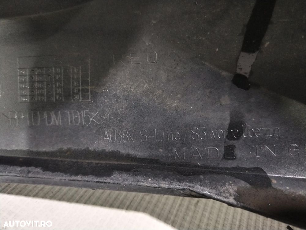 Bara fata Audi A3 S-Line, 2020, 2021, 2022, 2023, 2024, cod origine OE 8Y0807437F. 10276 - 12