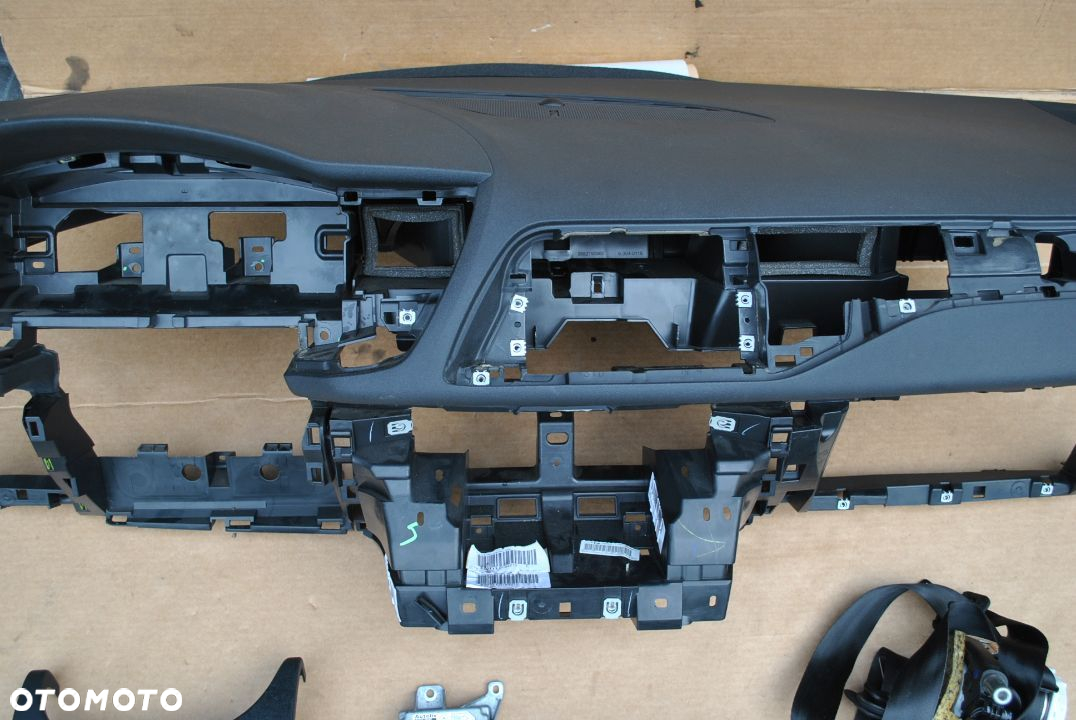 CITROEN C5 III DESKA KONSOLA AIRBAG PASY KOMPLET - 9