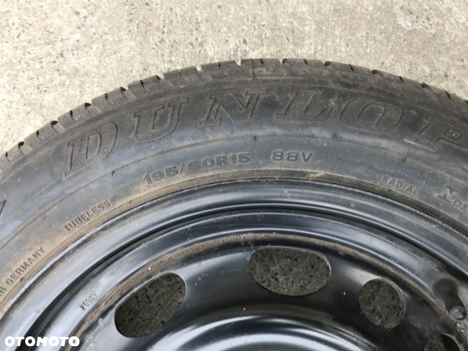 Koło Felga zapasowa dojazdowa Opel Omega Vectra Zafira 6 1/2J X 15 ET33 - 4