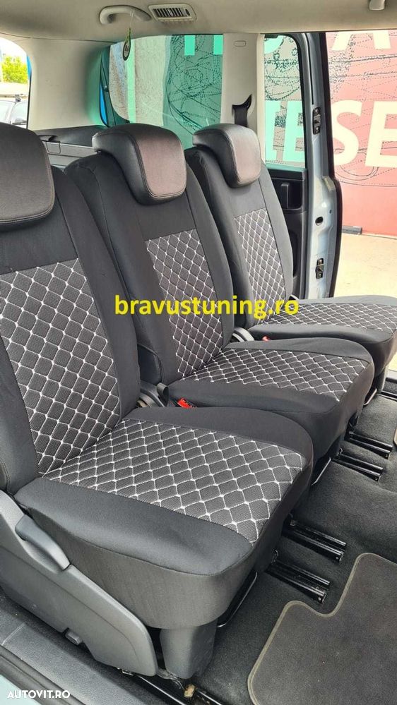 Huse scaun auto SHARAN-TOURAN,stofă auto 5 / 7 locuri - 4