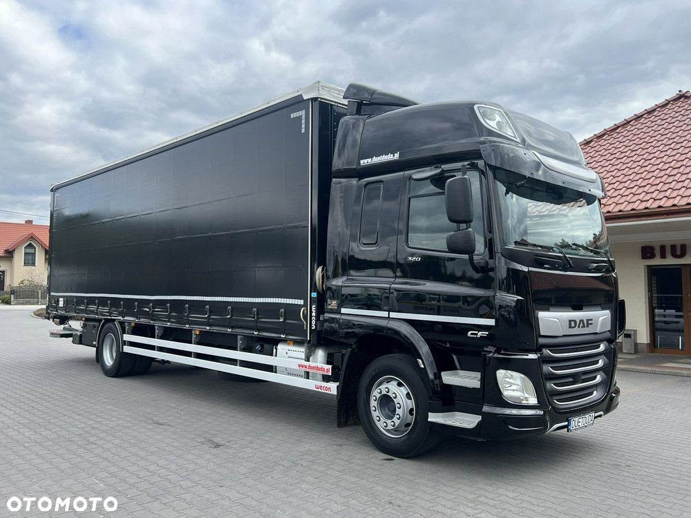 DAF CF 320 E6 Winda Firana Tył Drzwi Dach Zsuwany Długi 9.40m - 7