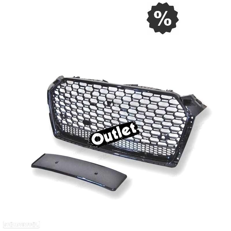 C010952C1 GRELHA PARA AUDI A5 19- PRETO BRILHANTE LOOK RS5 QUATTRO - 9