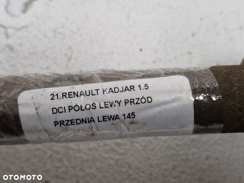 RENAULT KADJAR 1.5 DCI PÓŁOŚ LEWY PRZÓD PRZEDNIA LEWA - 5