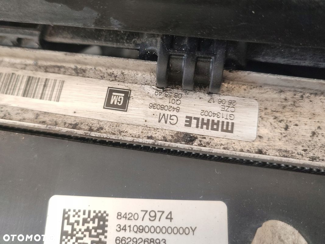 PAS PRZEDNI WZMOCNIENIE BELKA CHŁODNICE OPEL INSIGNIA B (17-20) 1.6 CDTI - 9