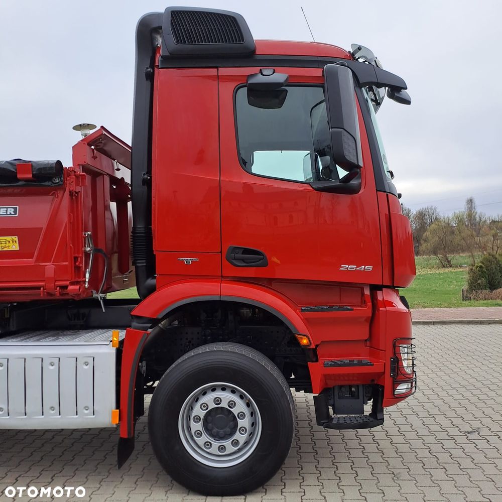 Mercedes-Benz Arocs 2645 / Wywrotka / Meiller - Kipper +Bordmatic / 6x4 z Niemiec / Nowe opony 100% - 22