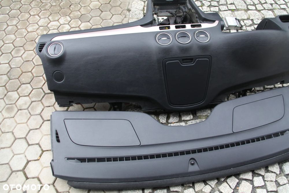 Deska Konsola Ford S MAX I  Galaxy II  06-14  Komplet 3x  Air Bag Pasy Sensor Czarna - 7